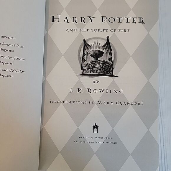 Harry Potter and the Goblet of Fire Book First American Edition - Picture 4 of 11